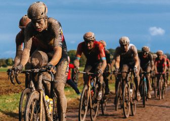 El Movistar, único equipo español en la París-Roubaix