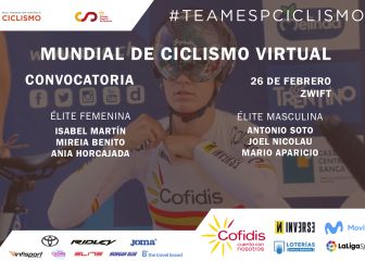 España presenta su equipo para los Mundiales de Ciclismo Virtual