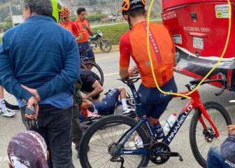 El terrible golpe de Bernal: el bus quedó abollado