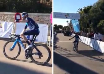 Casi 42 años y Valverde no se cansa: tras dar al palo, no se le escapa la victoria en Andratx