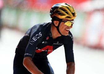 Carapaz afronta su primer test en la Estrella de Bességes