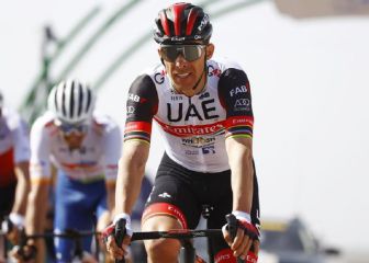 Rui Costa se descubre ante Juan Ayuso: 