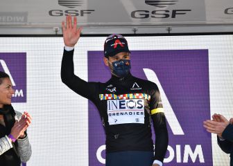 Filippo Ganna impone su ritmo en el prólogo y estrena liderato