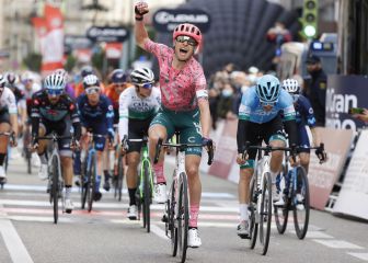 Magnus Cort Nielsen marca 'O Camiño' en Vigo