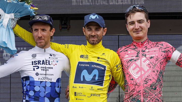 Valverde vuelve a triunfar para ganar la general en Galicia