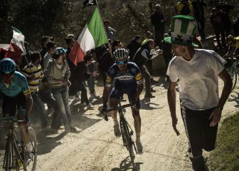 Alaphilippe, al asalto de la Strade Bianche junto a Asgreen
