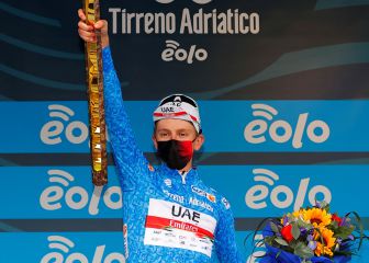 Pogacar defiende otra de sus coronas en 'Los dos Mares'