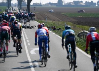 Los abanicos y la tensión del pelotón afectaron a Trentin