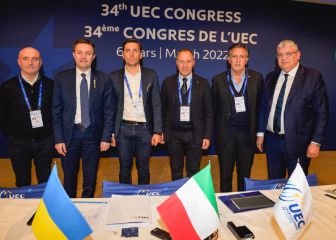 Italia acoge a gran parte de la selección ucraniana de ciclismo