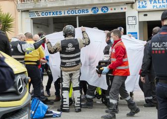 Colbrelli, en ambulancia tras desplomarse al cruzar la meta