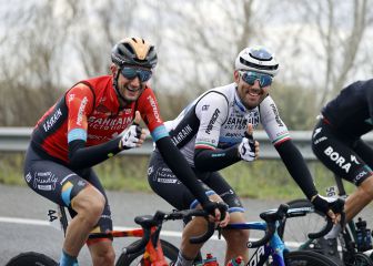 Colbrelli sigue estable tras su susto en la Volta a Catalunya