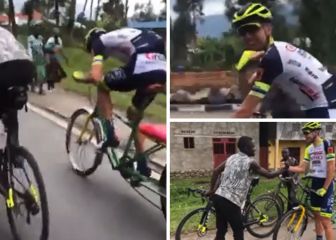 Ruanda, un ganador de etapa en la Vuelta a España y un desafío: el vídeo es buenísimo