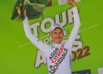 Bouchard, primer líder en los Alpes; Pello Bilbao, segundo