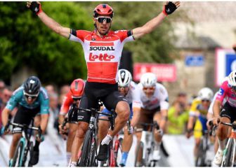 Gilbert se viste de líder en el triunfo de Vermeersch