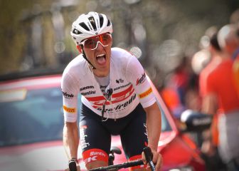 Juanpe López, líder del Giro