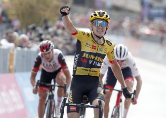 Bouwman se estrena en el Giro y Juanpe alarga su sueño rosa