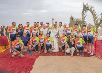 La magia de la Titan: una boda en el desierto que les unió