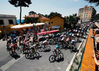 La etapa de San Remo en imágenes