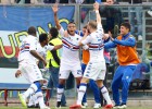 Muriel anota su segundo gol con la Sampdoria
