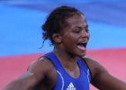 Jackeline Rentería gana oro en GP Internacional de lucha