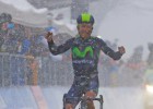 Nairo emociona al país con victoria en el frío y la nieve