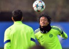 Cuadrado jugó 10 minutos y tuvo una opción de gol
