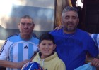 Con Argentina a todos lados: por la ruta para ver a Messi