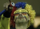 La hinchada hace sentir a Colombia local ante Brasil