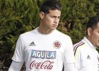 James hace trabajo diferencial por molestia muscular