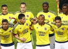 Jugadores de Colombia le hacen un homenaje a Valencia