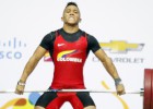 Luis Mosquera, oro y récord en halterofilia 69kg