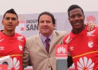 Angulo y Gordillo presentados en Santa Fe