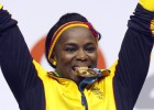 Ubaldina Valoyes cierra las pesas con el oro número 13