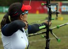 Ana María Rendón gana plata para Colombia en tiro con arco
