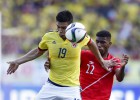 Teo se inspira en su tierra y Colombia vence a Perú