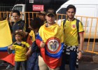 Los hinchas de la Selección presentes en el Centenario