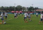 Argentina elige entrenar bajo el calor de Barranquilla