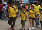 Fiesta, optimismo y color en la casa de la Selección Colombia