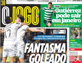 O Jogo: "Teo Gutiérrez podría salir del Sporting en enero"