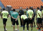 Nacional solo piensa en la 15 y entrena antes de la gran final