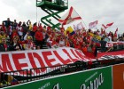 Así vivieron hinchas de Santa Fe el debut en Florida Cup