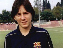 Resultado de imagen de messi pequeño