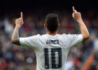 Un zurdazo implacable de James pone de pie al Bernabéu