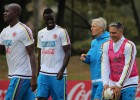 La Selección trabaja en Bogotá, primer día del microciclo