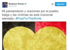 Falcao se solidariza con los atentados ocurridos en Bélgica