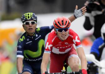 Nairo gana segunda etapa en Romandía y es el nuevo líder