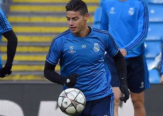 Llega el turno de James en los partidos cruciales del Madrid