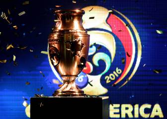 Conmebol presenta trofeo de Copa Centenario en Bogotá