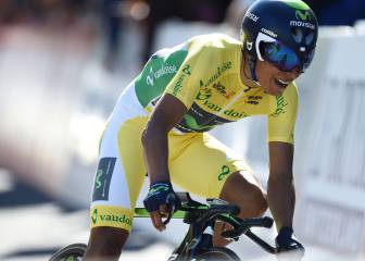 A Nairo le luce el amarillo y ahora va por el Tour de Francia