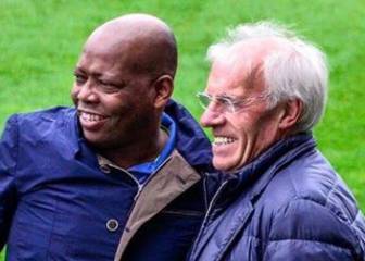 'El Tino' se reencuentra con el técnico que lo llevó a la gloria